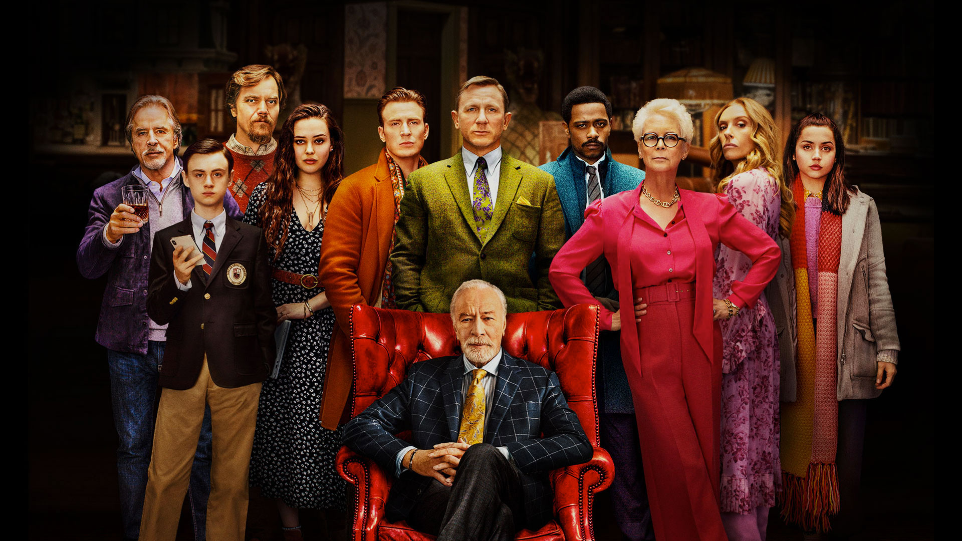 The landing page of the Knives Out website